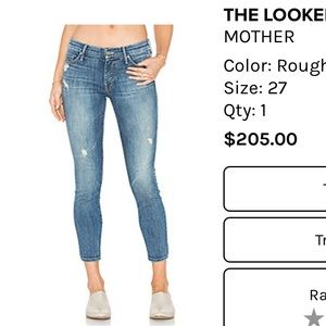 Mother Denim The Looker crop